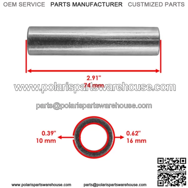 1543326 5020826 7542439 7542453 Rear A Arm Bushing Kit For Polaris - Image 2