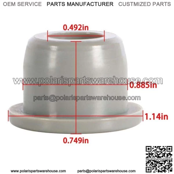 FITS For Club Car Precedent Front End Control Arm Bushing Sleeve Repair Kit - Image 2