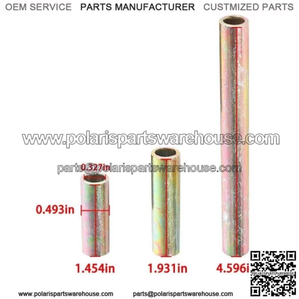 FITS For Club Car Precedent Front End Control Arm Bushing Sleeve Repair Kit - Image 3