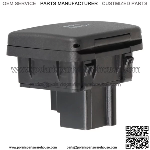 Center Rear AC Power Outlet Socket Plug 110V 150W For 2011 12-16 Ford Lincoln - Image 2