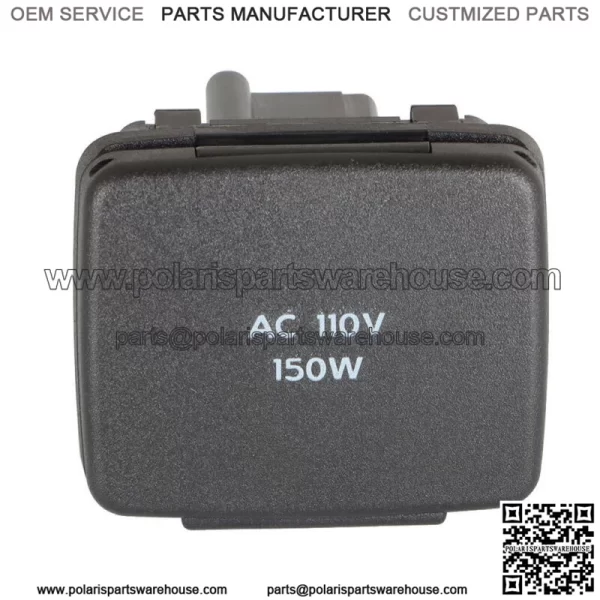 Center Rear AC Power Outlet Socket Plug 110V 150W For 2011 12-16 Ford Lincoln - Image 3