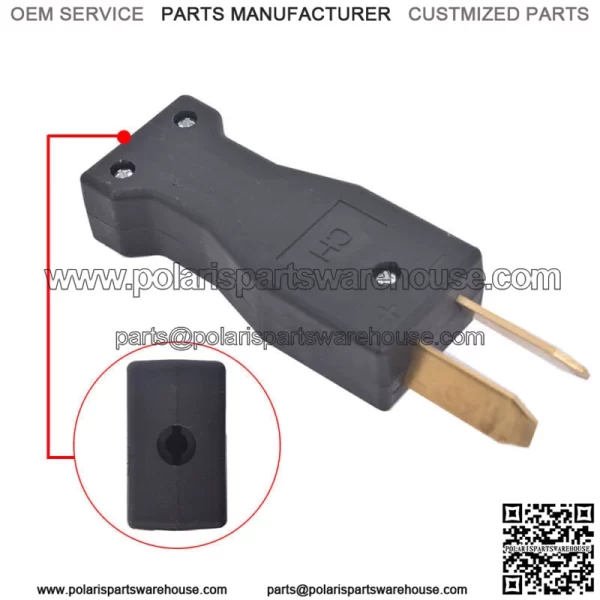 DC Crow foot Charger Plug 36 or 48V Fit For  EZGO Club Car Golf Carts - Image 5