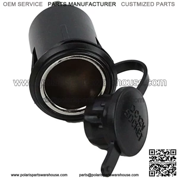 Polaris GEM Pod Mount Receptacle, 12 Volt,  OEM Part 4012393, Qty 1