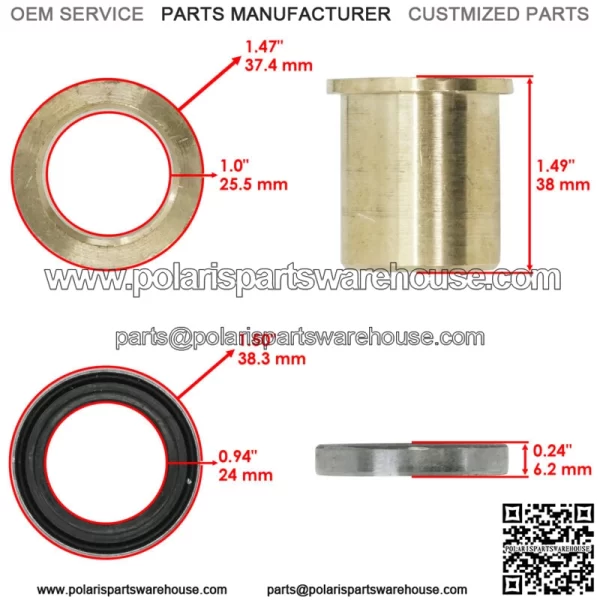 6730702 6730701 Undercarriage Keyed Pin Kits For Bobcat MT50 MT52 MT55 MT85 - Image 4
