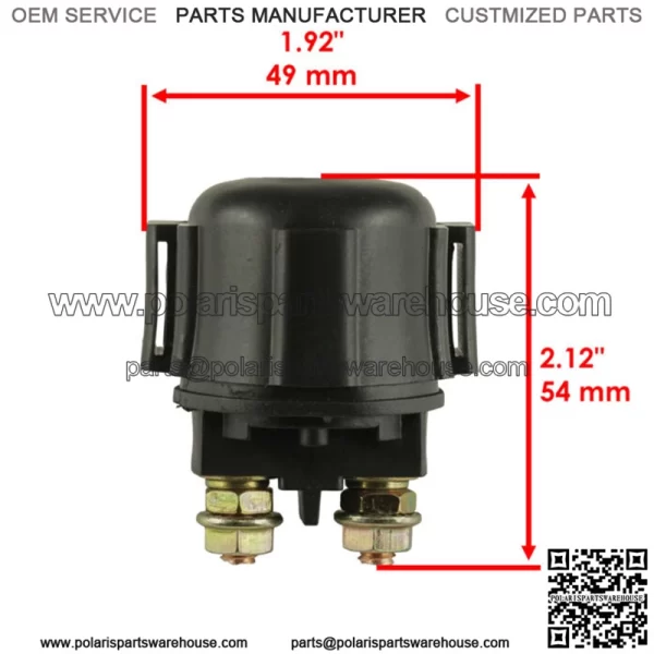Starter Relay Solenoid for Honda TRX300 TRX300FW Fourtrax 300 2X4 4X4 1988-2000 - Image 2