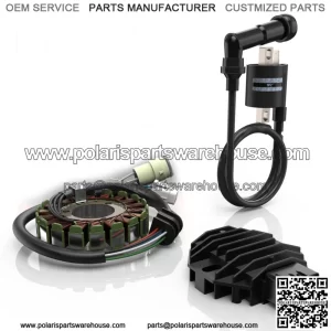 Stator/ Regulator Rectifier/Ignition coil for Yamaha 660 YFM660 ATV 01-05 For: Yamaha 660R