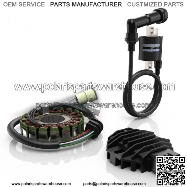 Stator/ Regulator Rectifier/Ignition coil for Yamaha 660 YFM660 ATV 01-05 For: Yamaha 660R