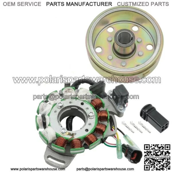 Stator Magneto & Flywheel Rotor for Yamaha Banshee 350 YFZ350 1995-2006 New