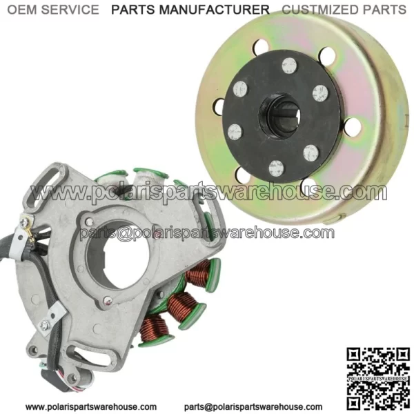 Stator Magneto & Flywheel Rotor for Yamaha Banshee 350 YFZ350 1995-2006 New - Image 4
