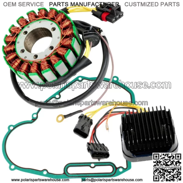 Stator Regulator Rectifier And Gasket For Polaris Sportsman 700 800 EFI 2007 For: Polaris Sportsman 800