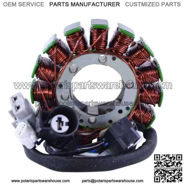 Generator Stator for Kawasaki KRF 800 | KRT 750 800 2012-2023 OEM# 21003-0166 For: More than one vehicle