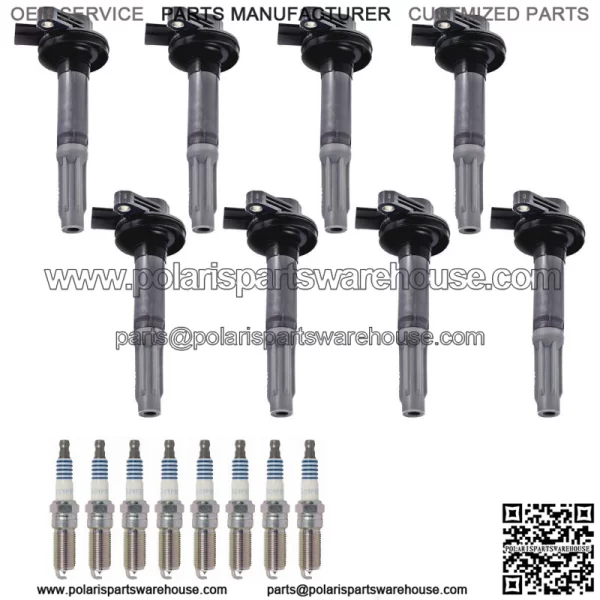 8 Ignition Coil & Motorcraft Platinum Spark Plug For 11-13 Ford F150 Mustang (For: Ford F-150)