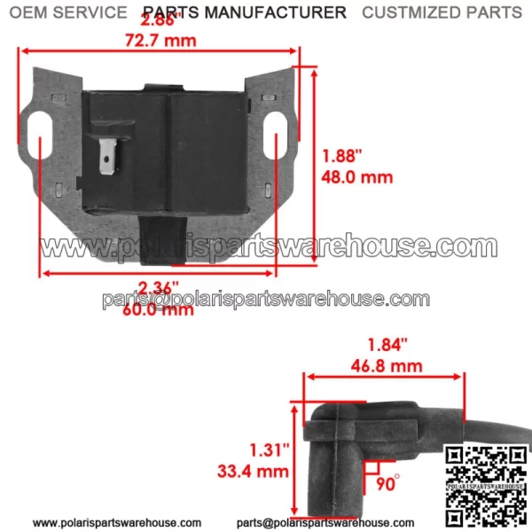 21171-7034 21171-7041 Ignition Coils For Cub Cadet RZT-50 - Image 2