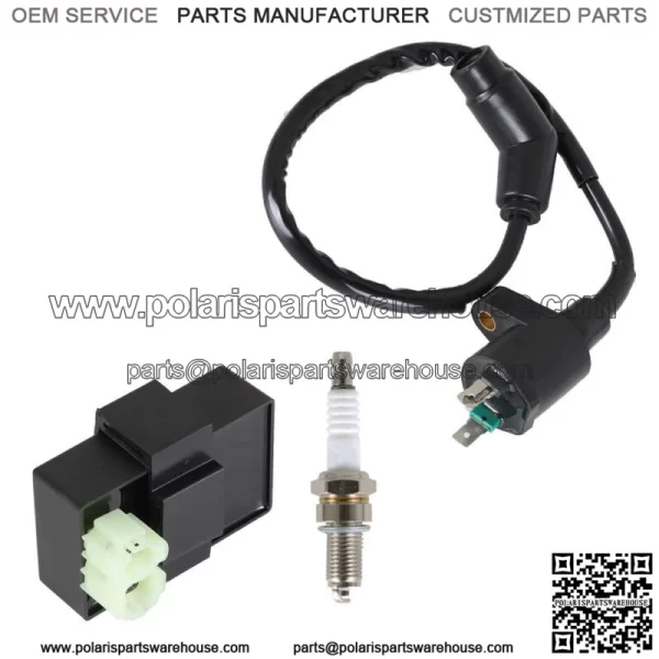 For Honda FourTrax 300 TRX300 2x4 4x4 1990-1993 Ignition Coil Spark Plug CDI Box - Image 4