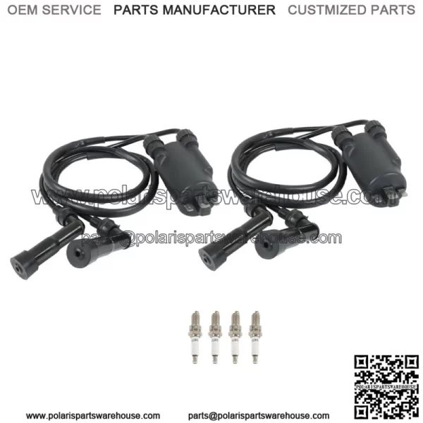 Ignition Coil & Spark Plug W/ Cap For Honda CB900 CBX Super Sport CB650 CB750 - Image 2