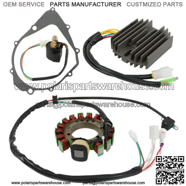 For Yamaha Warrior 350 YFM350X Magneto Stator Regulator Relay Gasket - Image 5