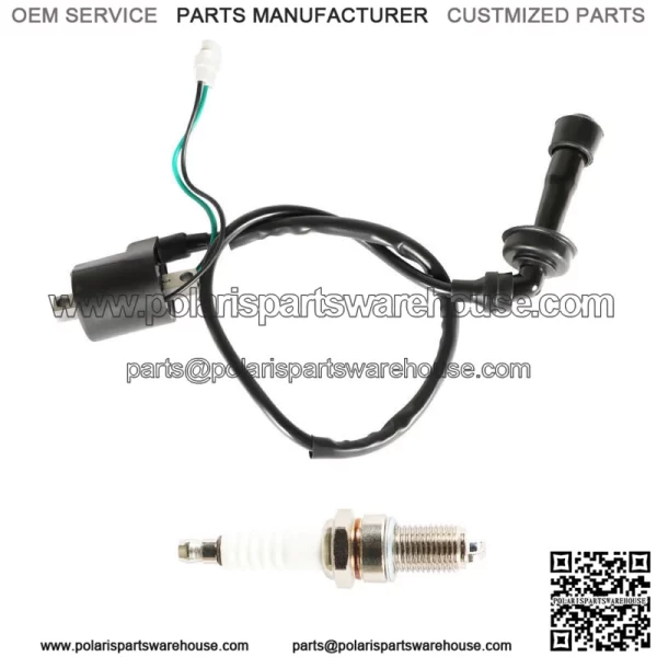 Ignition Coil & Spark Plug CAP For Suzuki Quadracer 450 LTR450 2006-2009 - Image 5