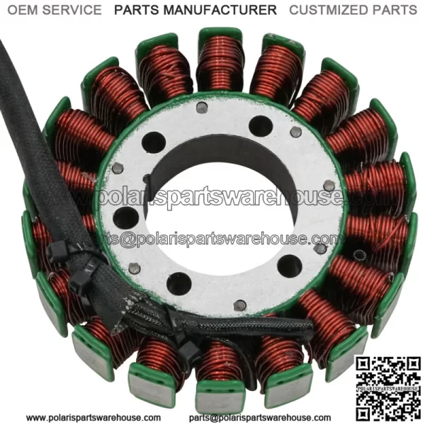 Stator for Polaris Sportsman 400 HO 4X4 2008-2014 Stator Magneto Generator (For: Polaris) - Image 3