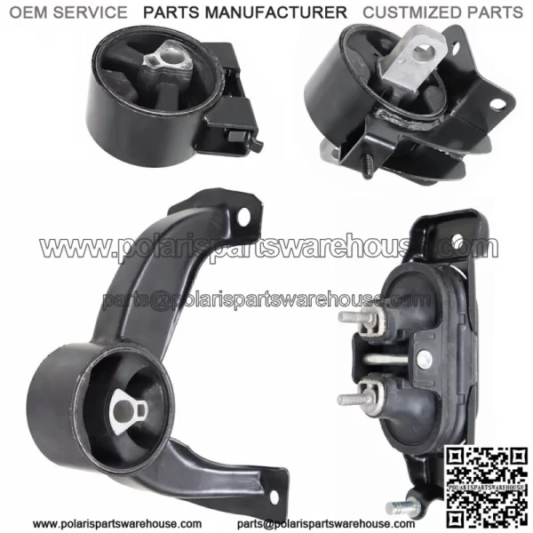 Motor & Trans Mount For 08-10 Chrysler Town Country Dodge Grand 3.3 3.8 4.0L