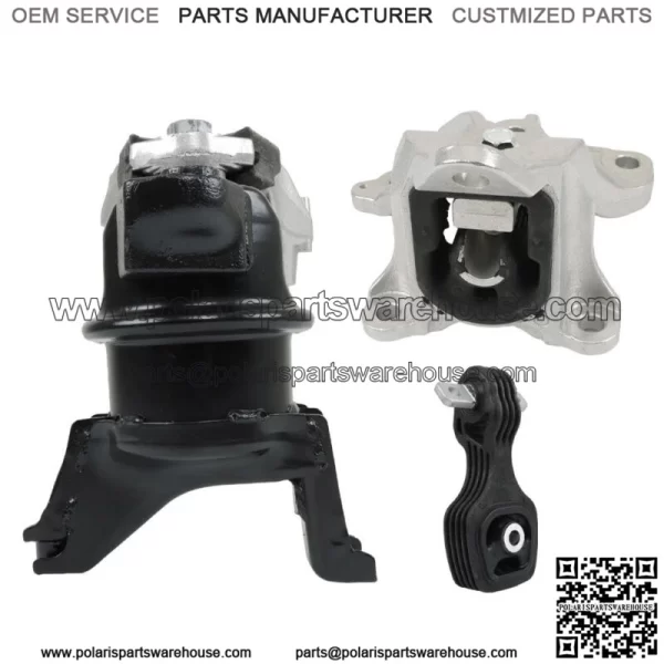 Motor & Auto Transmission Mount Set For 2012-2013 Honda Civic 1.8L - Image 4