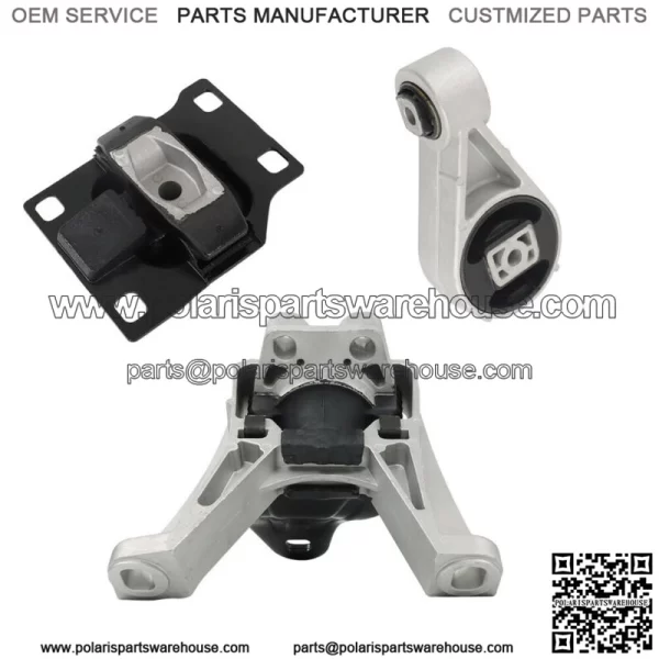 For 2010-2013 Ford Transit Connect 2.0L Engine Motor & Trans Mount Set 3PCS