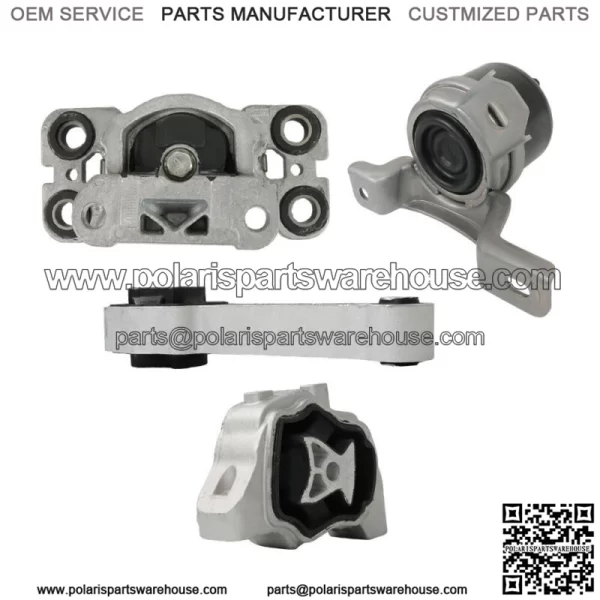 For 07-16 Volvo S60 S80 V70 XC60 Motor, Trans & Torque Strut Mount 4PCS