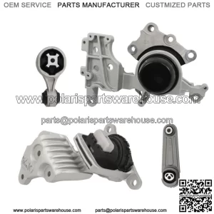 For 2014-2016 Nissan Rogue 2.5L Engine - Auto Transmission 4pc Motor Mount Kit