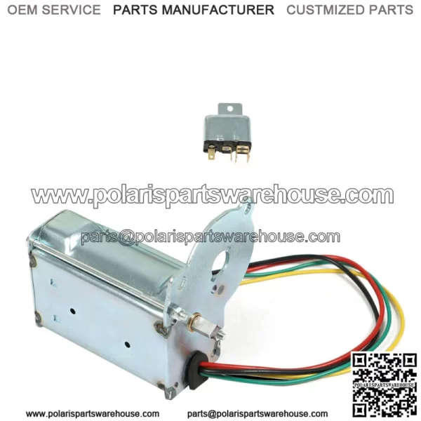 Convertible Top Electric Lift Motor & Relay For Chevy Caprice Impala 1971 - 1975 - Image 3