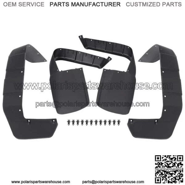 4X Fender Flaps Flare Mud Guard Fit For 96-00 Honda FourTrax 300 TRX300/TRX300FW For: Honda - Image 2
