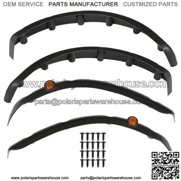 Fits For Yamaha G14,G16,G19,G20,G22 Models Golf Cart Fender Flares