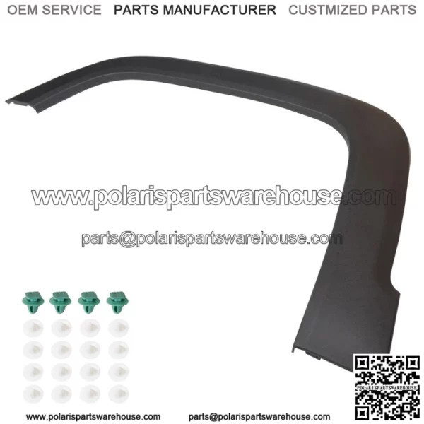 Fender Flares For 2015 2016-2023 Jeep Renegade Front Left CH1290113 Dark Gray - Image 2