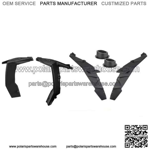 Extended Front + Rear Fender Flares For Polaris RZR XP 1000 / 4 1000 2014-2023 (For: Polaris)