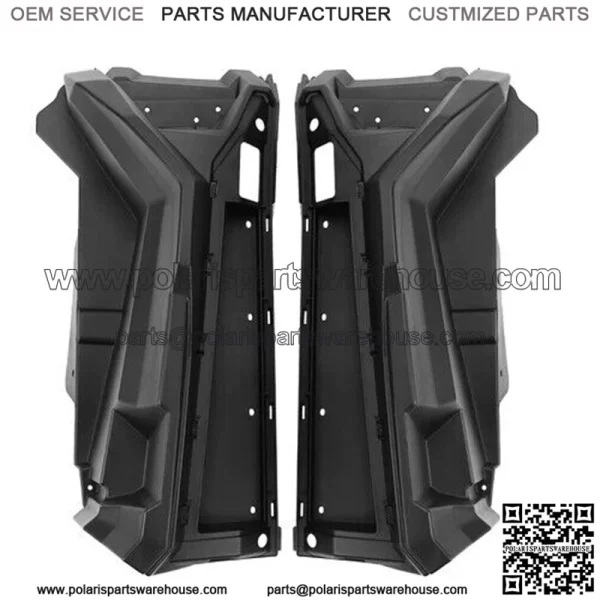 Front Rear XL Wide Fender Flares For Polaris General 1000 2016-2022 Full Set - Image 3
