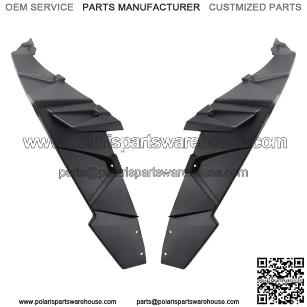 4pcs Rear XXL Extended Fender Flares Compatible with Polaris RZR 1000 2014-2023 (For: Polaris) - Image 3
