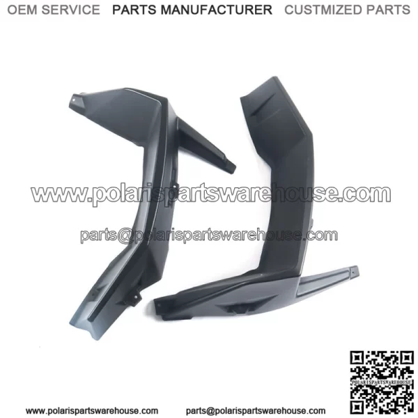Black Front Fender Flares For Polaris RZR XP 1000 4 Turbo S 900 2014 - 2023  (For: Polaris) - Image 3