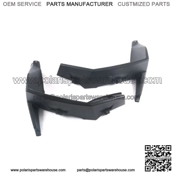 Black Front Fender Flares For Polaris RZR XP 1000 4 Turbo S 900 2014 - 2023  (For: Polaris) - Image 4