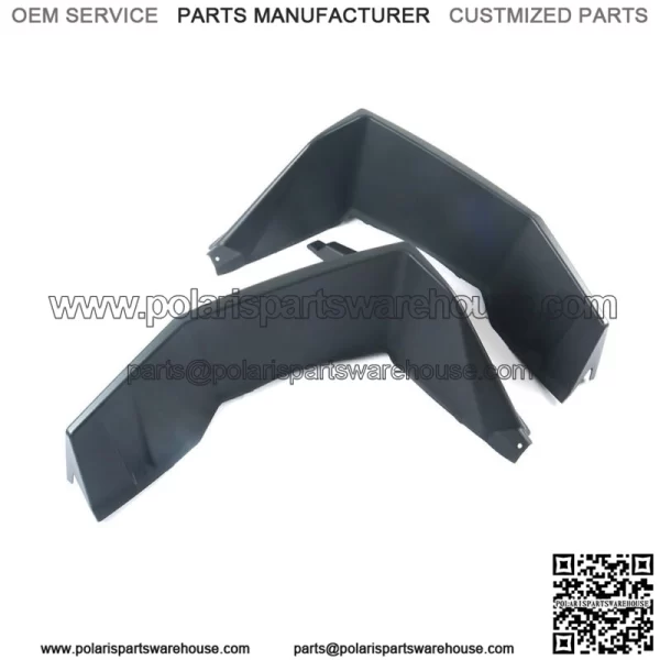 Black Front Fender Flares For Polaris RZR XP 1000 4 Turbo S 900 2014 - 2023  (For: Polaris) - Image 5