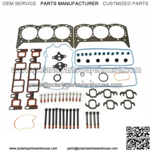 Head Gasket Set W/ 36 Head Bolts For Chevy Astro GMC Isuzu 4.3L VIN X,W ES74034 (For: Chevrolet Silverado 1500)
