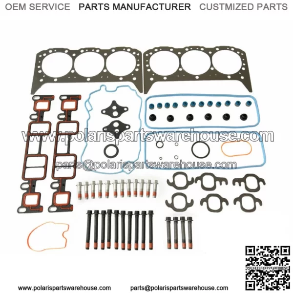 Head Gasket Set W/ 36 Head Bolts For Chevy Astro GMC Isuzu 4.3L VIN X,W ES74034 (For: Chevrolet Silverado 1500)
