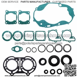 For 1987-2006 Yamaha Banshee YFZ350 Engine Gasket Set With Oil Seals Kit