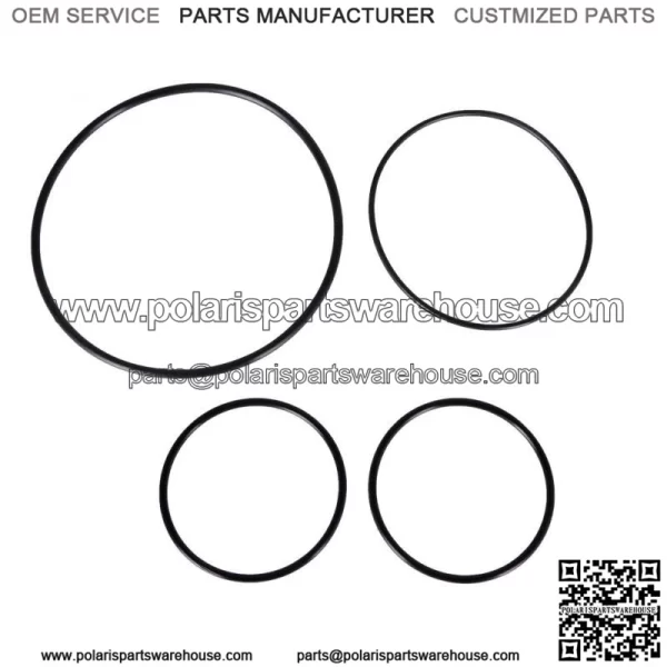Top End Gasket head gaskets Kit Set for KAWASAKI BAYOU 220 1988 1989 1990-2002 - Image 4