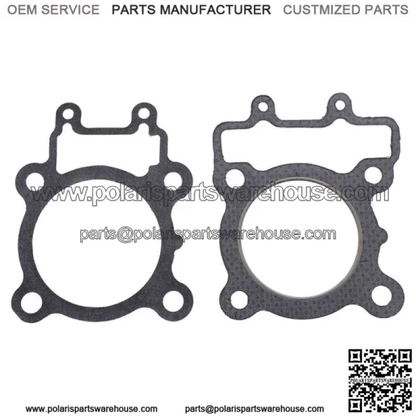 Top End Gasket head gaskets Kit Set for KAWASAKI BAYOU 220 1988 1989 1990-2002 - Image 5