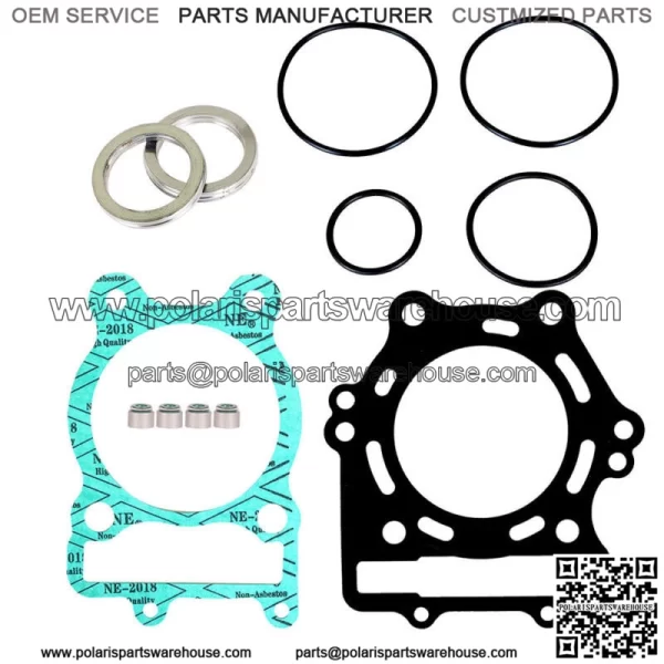 For Kawasaki Prairie 400 KVF400D KVF400C 4x4 1999- 2002 Top End Head Gasket Kit - Image 2