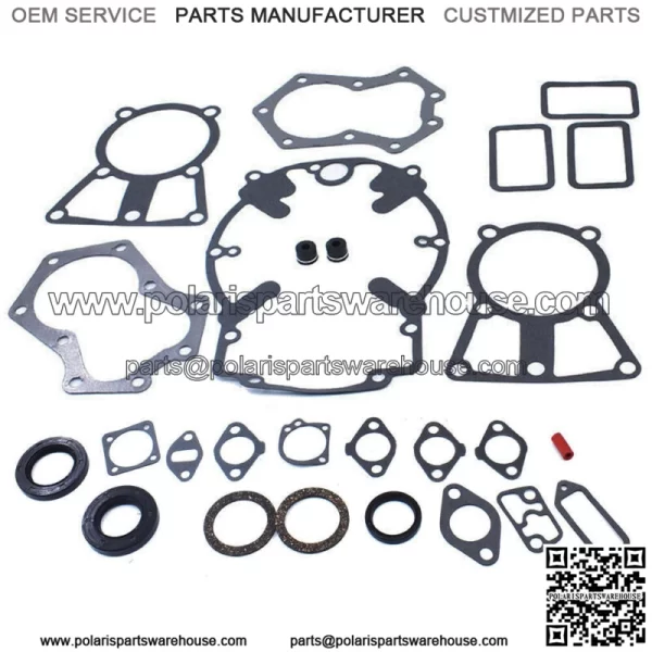 M18 Fits For Kohler M20 KT17 19 21 Replaces 25 755 37-S Gasket Set W/ Seals Kit - Image 3