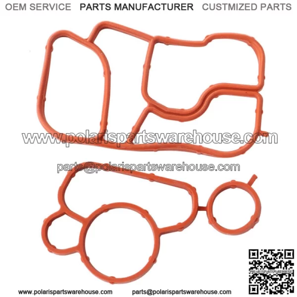 For 08-15 Audi VW 2.0 TSI Jetta Timing Chain Head Gasket Set Intake Exhaust Kit - Image 3