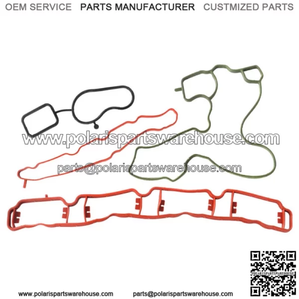 For 08-15 Audi VW 2.0 TSI Jetta Timing Chain Head Gasket Set Intake Exhaust Kit - Image 4