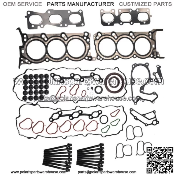 Head Gasket Bolt Set For 2013-2020 Kia Sorento/Sedona+Hyundai Santa Fe 3.3L V6