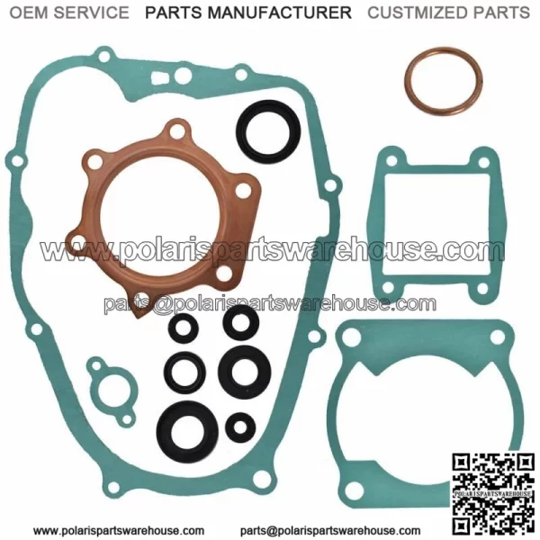 Complete Engine Gasket kit Set with Oil Seals for Yamaha Blaster 1988-2006 - Image 2