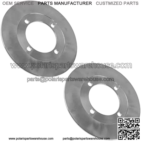 Front Left and Right Brake Disc Compatible with Suzuki King Quad 400 LTF400 LTF400F 2x4 4X4 2008 2009 2010-2021