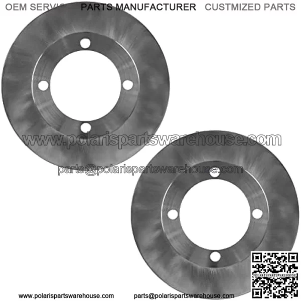 Front Left and Right Brake Disc Compatible with Suzuki King Quad 400 LTF400 LTF400F 2x4 4X4 2008 2009 2010-2021 - Image 4